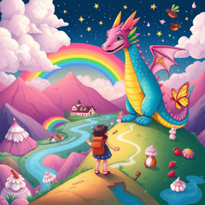 A Caçada ao Dragão de Algodão-Doce