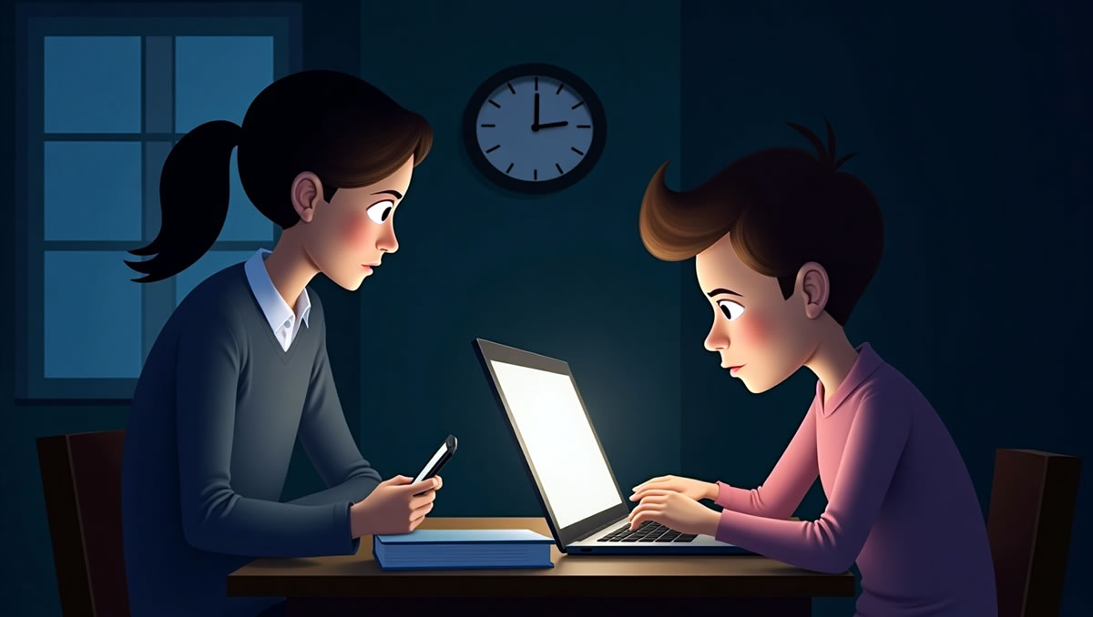 Os Pais no Controle do Uso da Internet para Alunos Viciados em Tecnologia